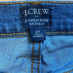 Button fly jcrew jeans